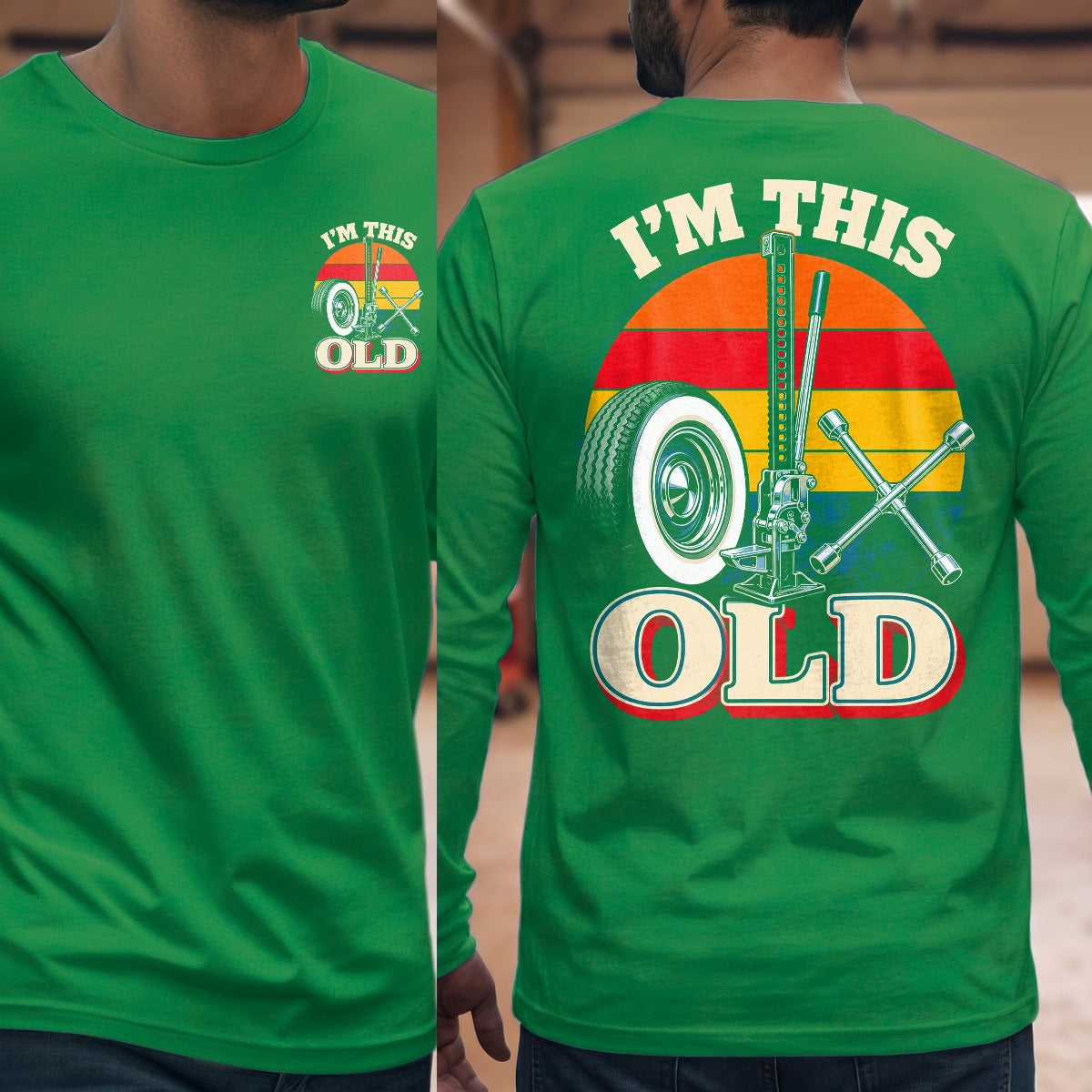 Irish Green | Front & Back