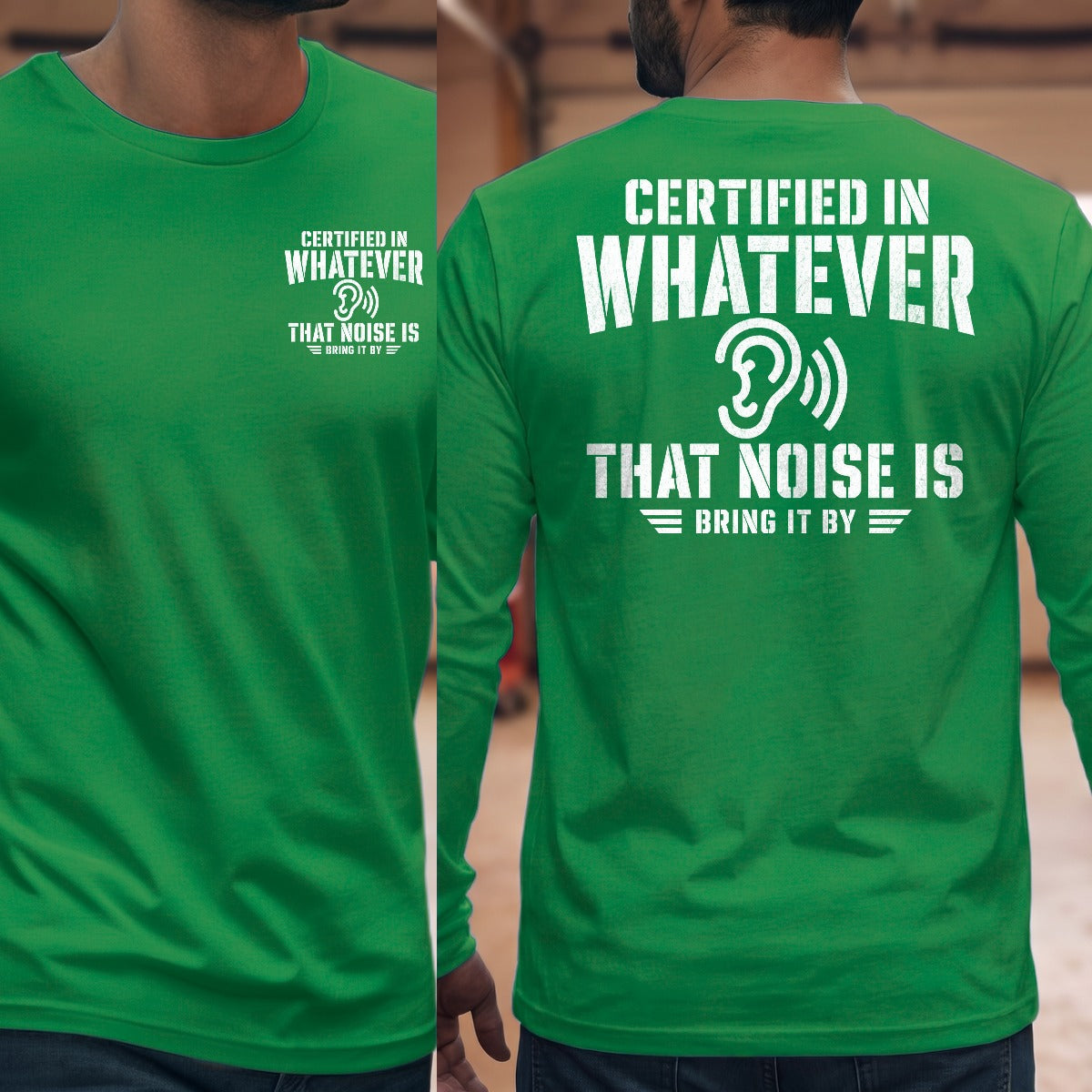 Irish Green | Front & Back