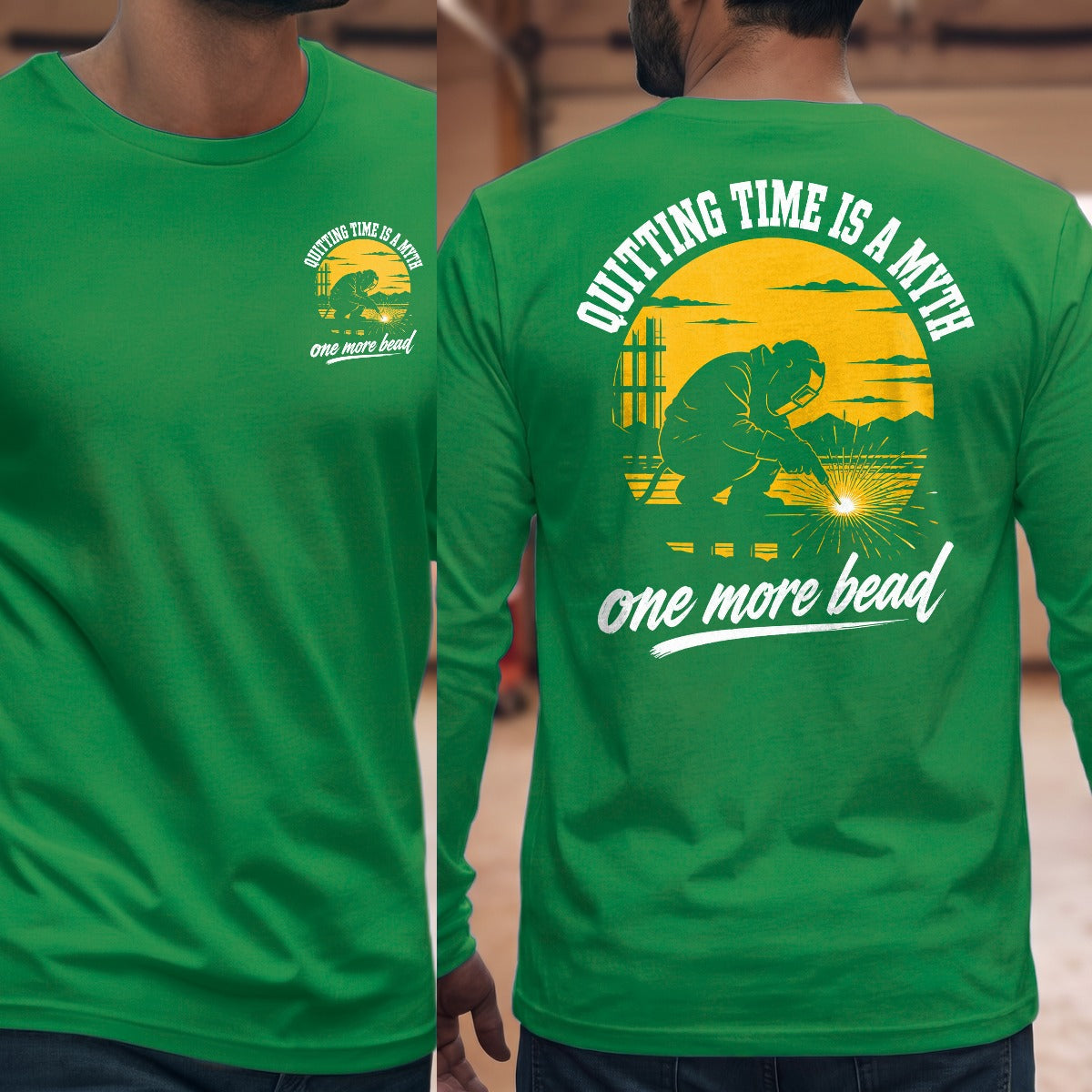 Irish Green | Front & Back