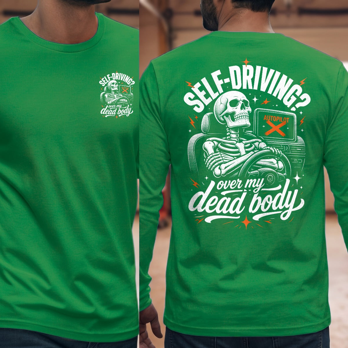 Irish Green | Front & Back