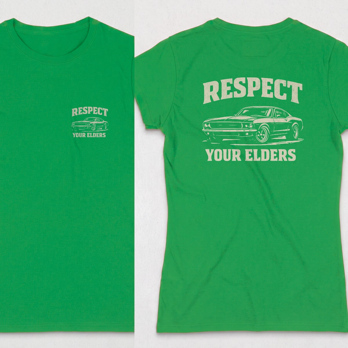 Irish Green | Front & Back
