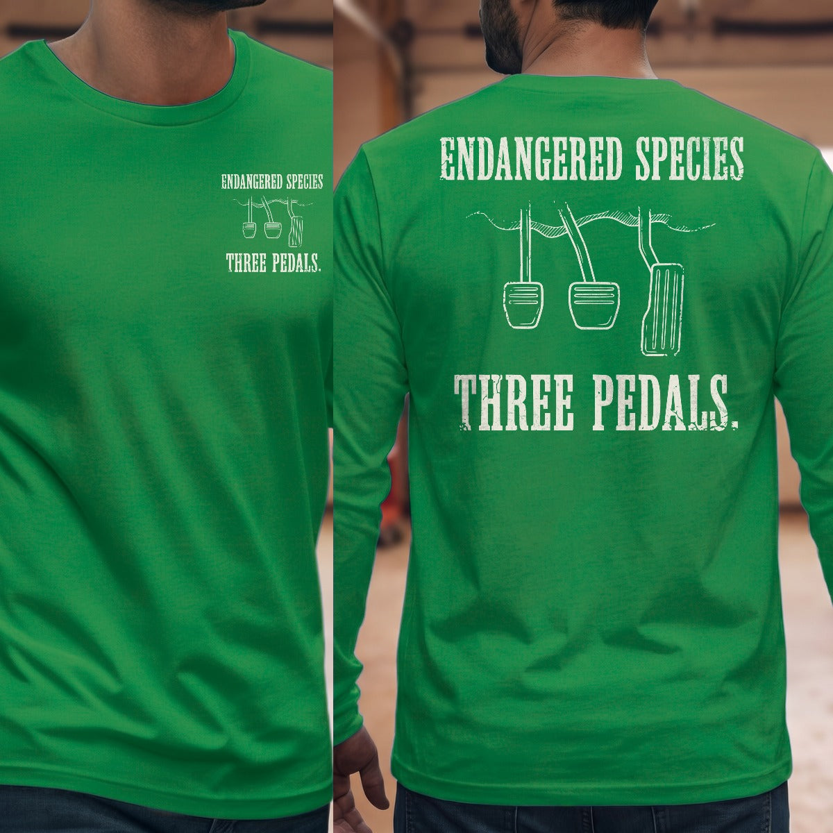 Irish Green | Front & Back