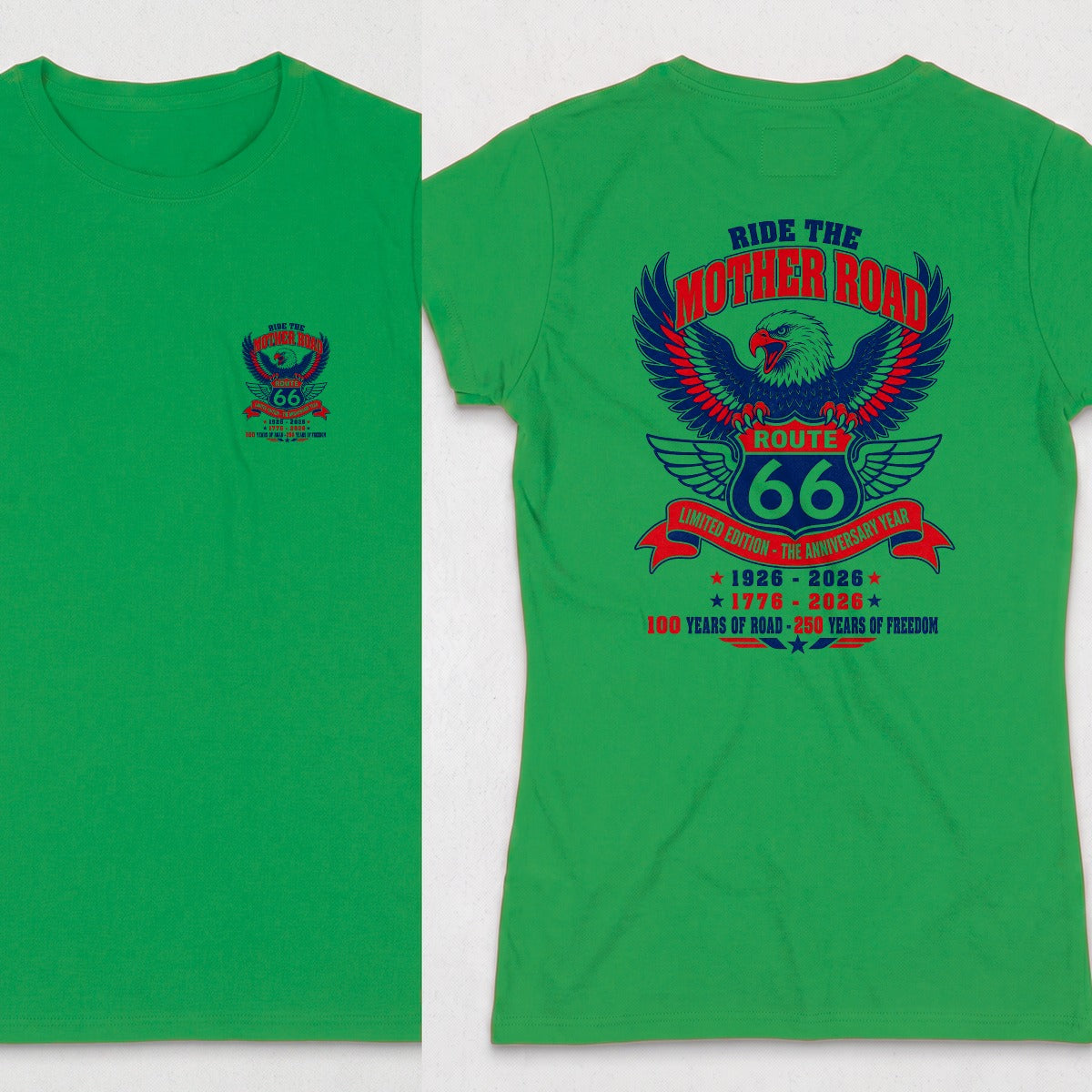 Irish Green | Front & Back