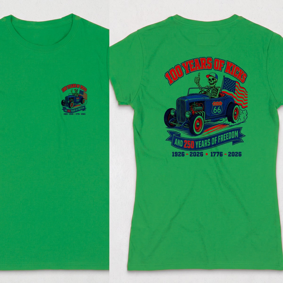 Irish Green | Front & Back