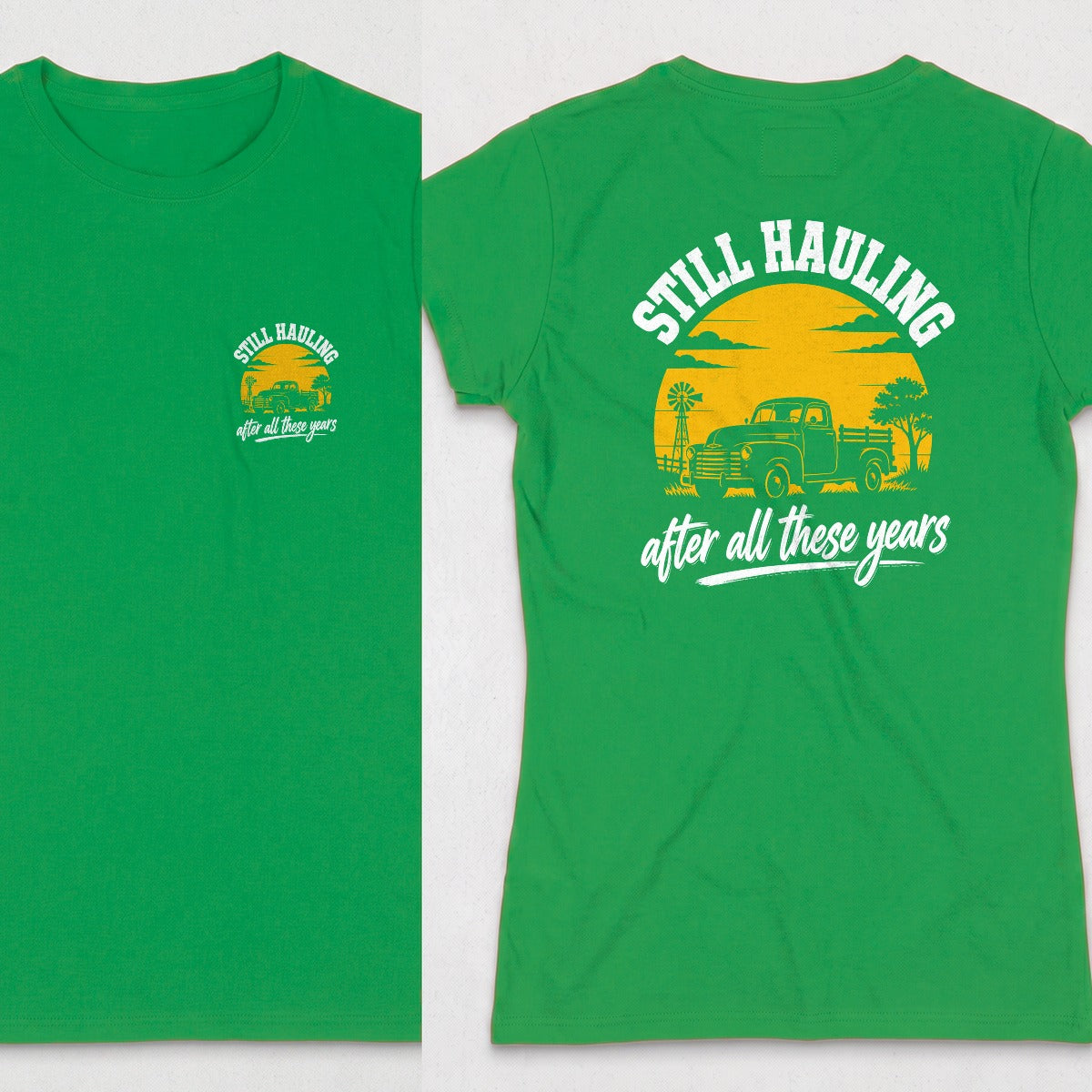 Irish Green | Front & Back