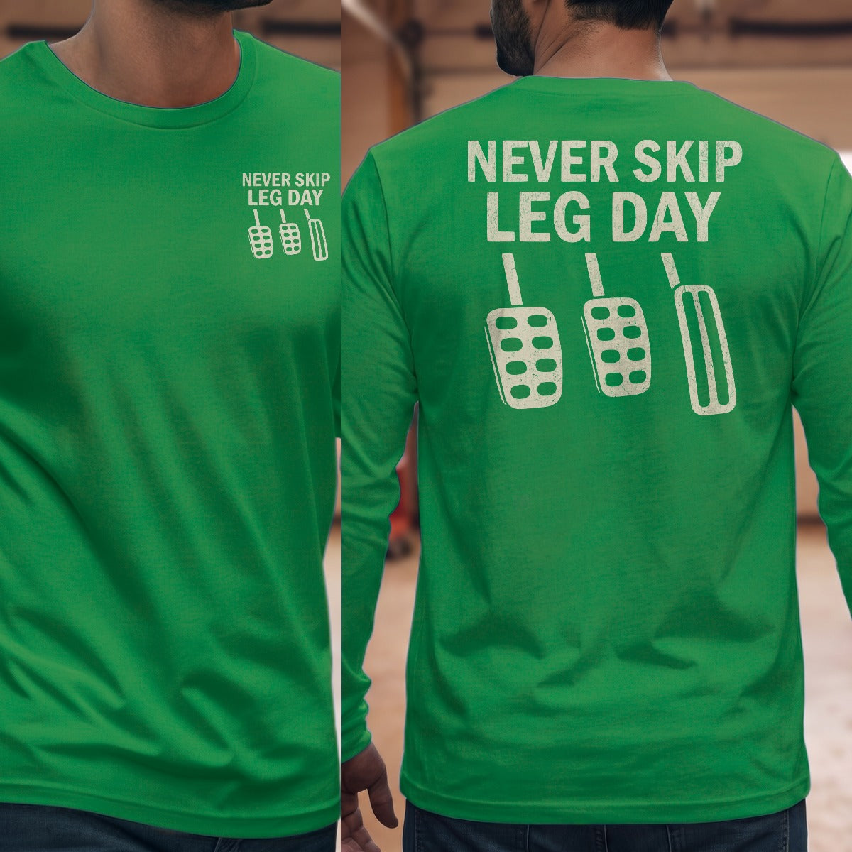 Irish Green | Front & Back