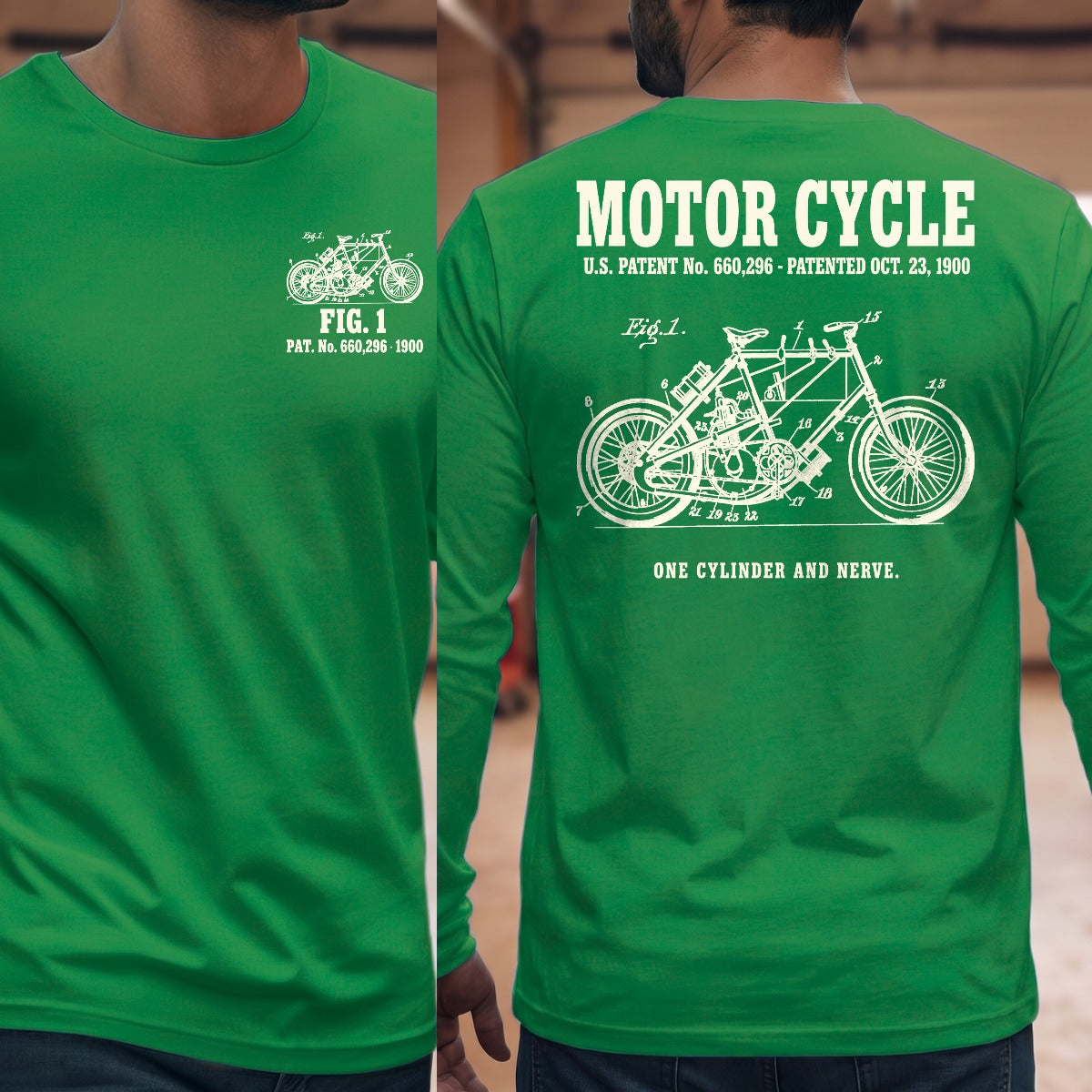 Irish Green | Front & Back