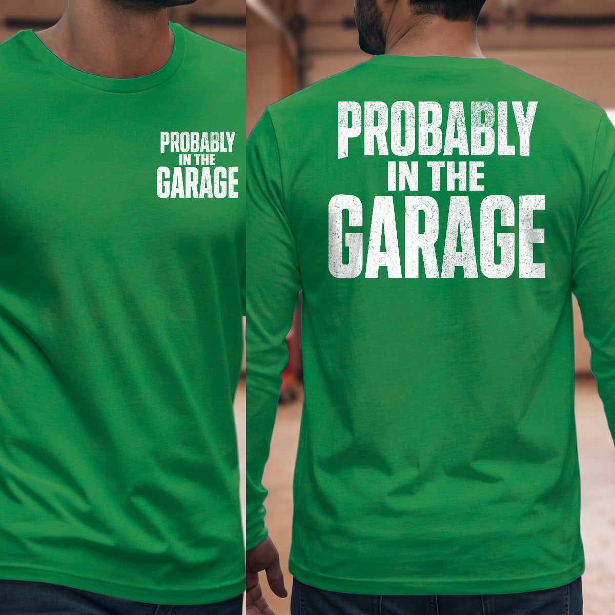 Irish Green | Front & Back
