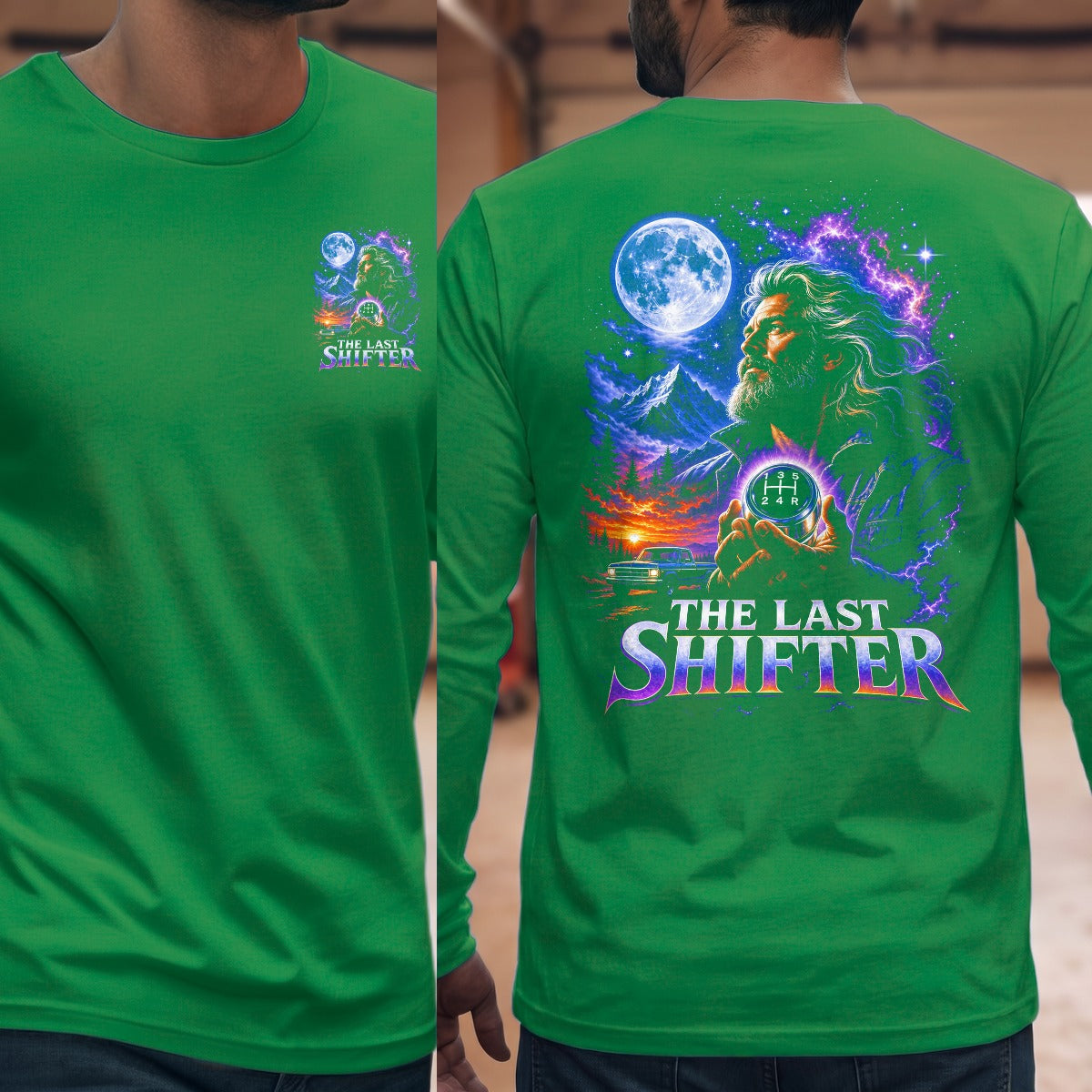 Irish Green | Front & Back