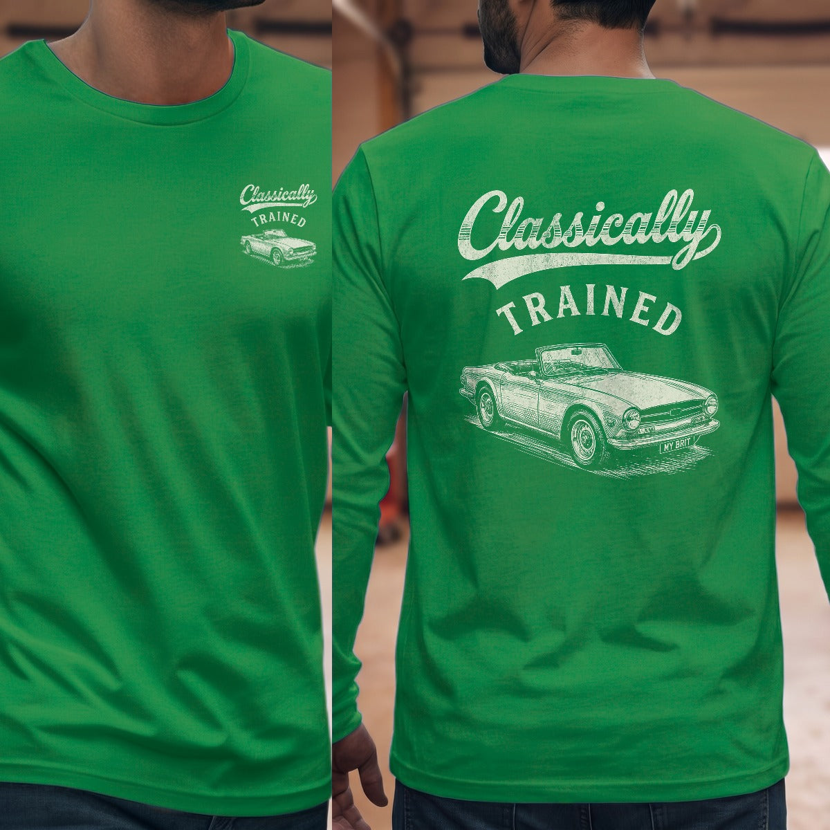 Irish Green | Front & Back