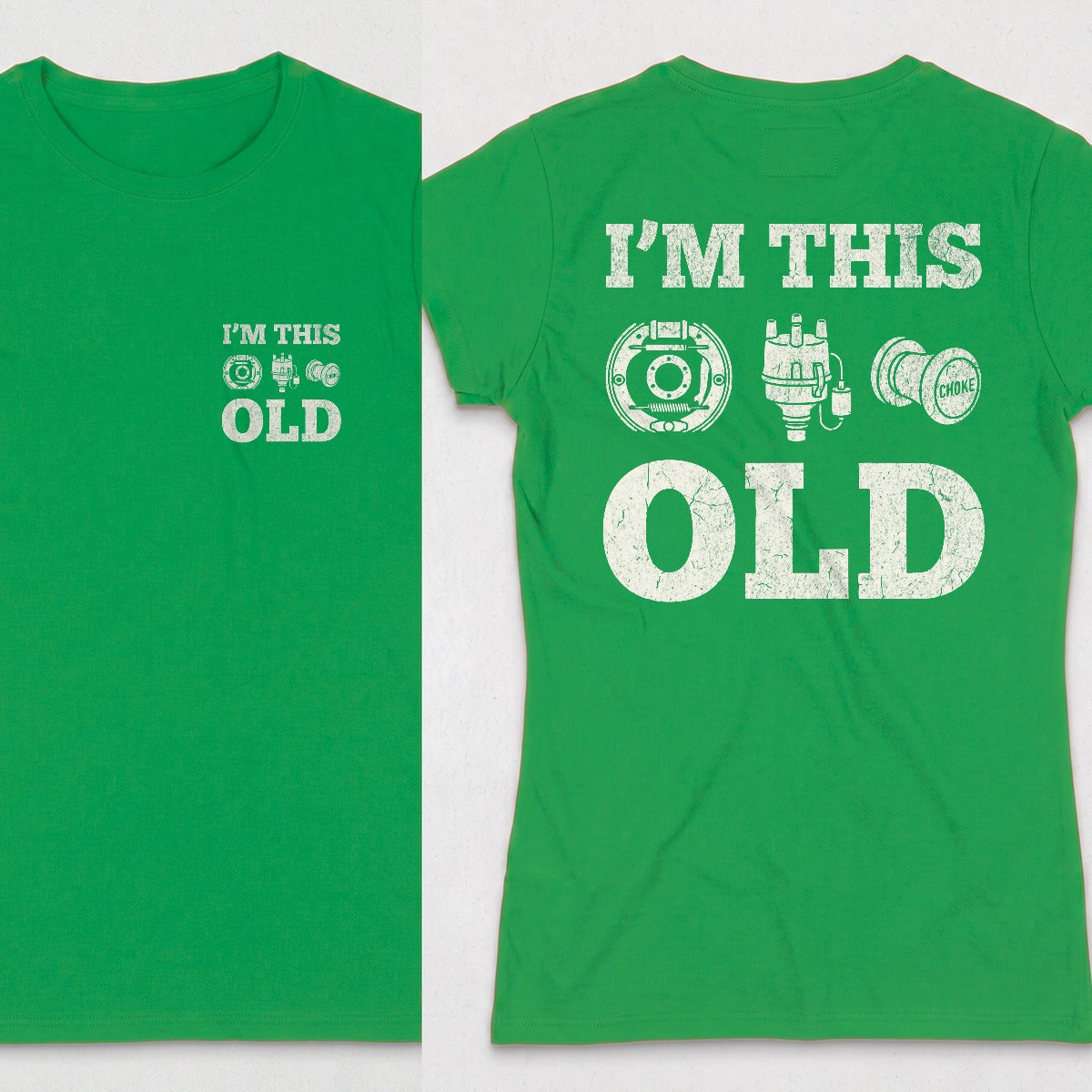 Irish Green | Front & Back