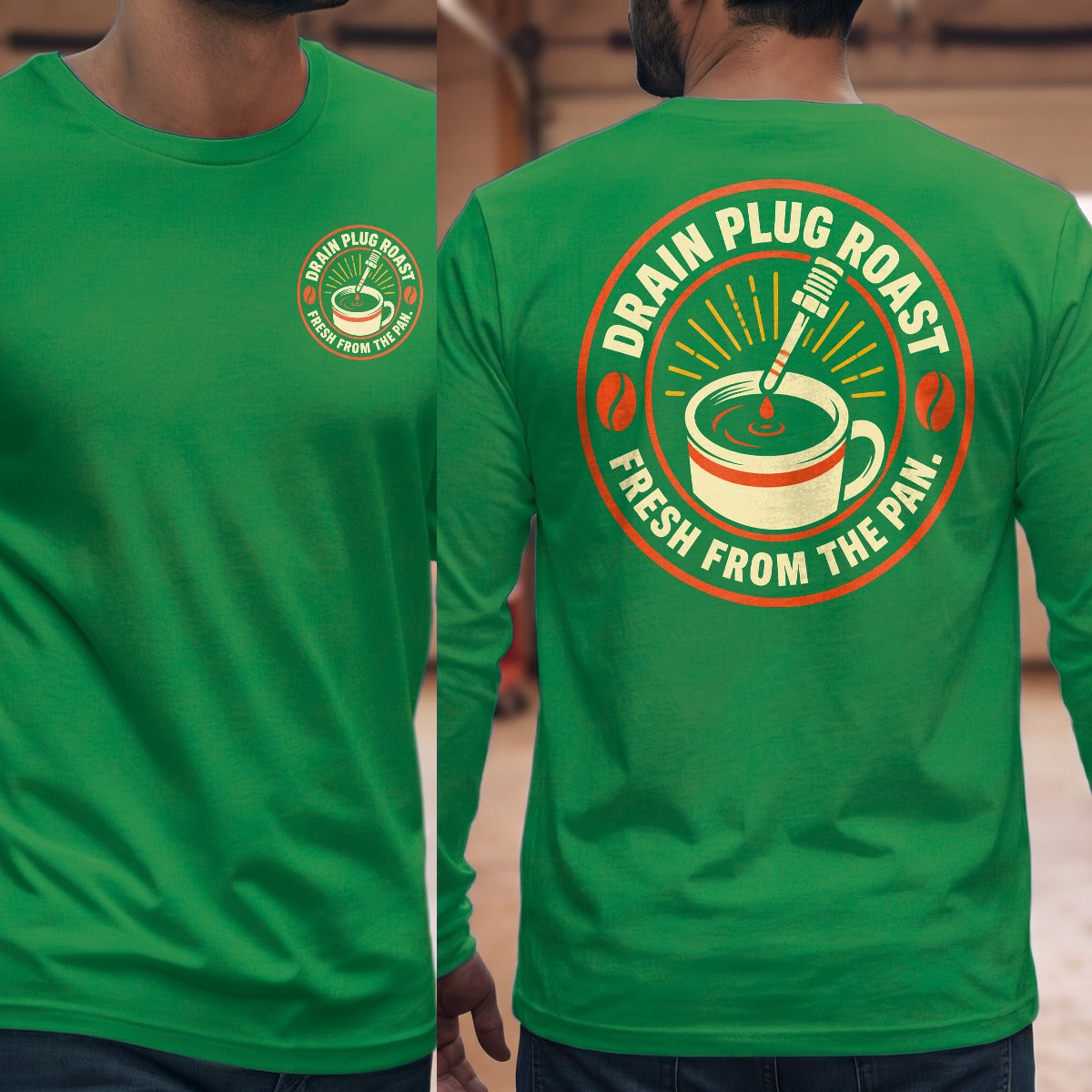 Irish Green | Front & Back