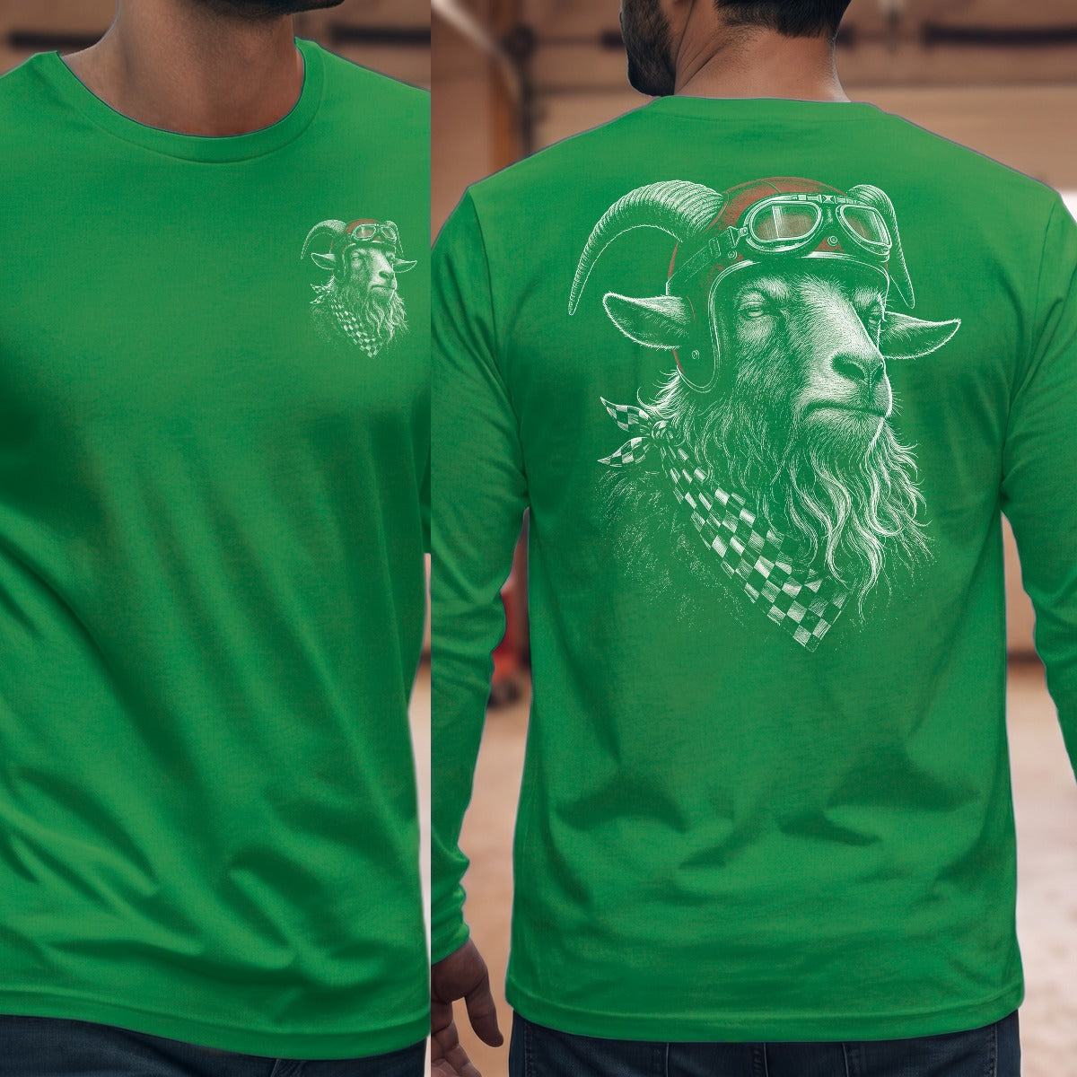 Irish Green | Front & Back