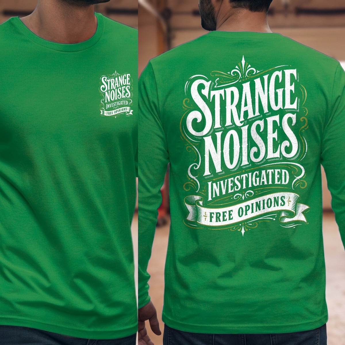 Irish Green | Front & Back