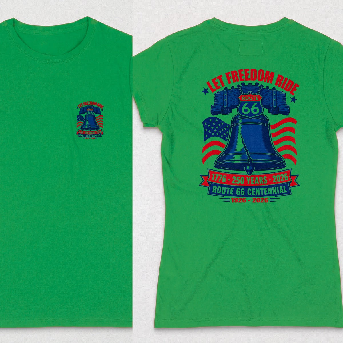 Irish Green | Front & Back