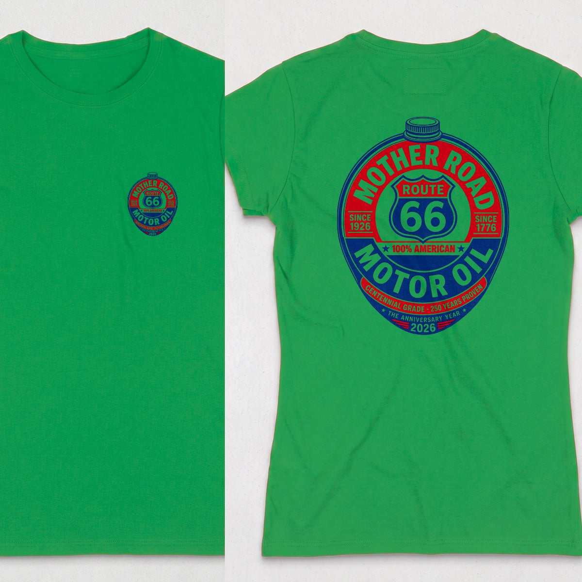 Irish Green | Front & Back