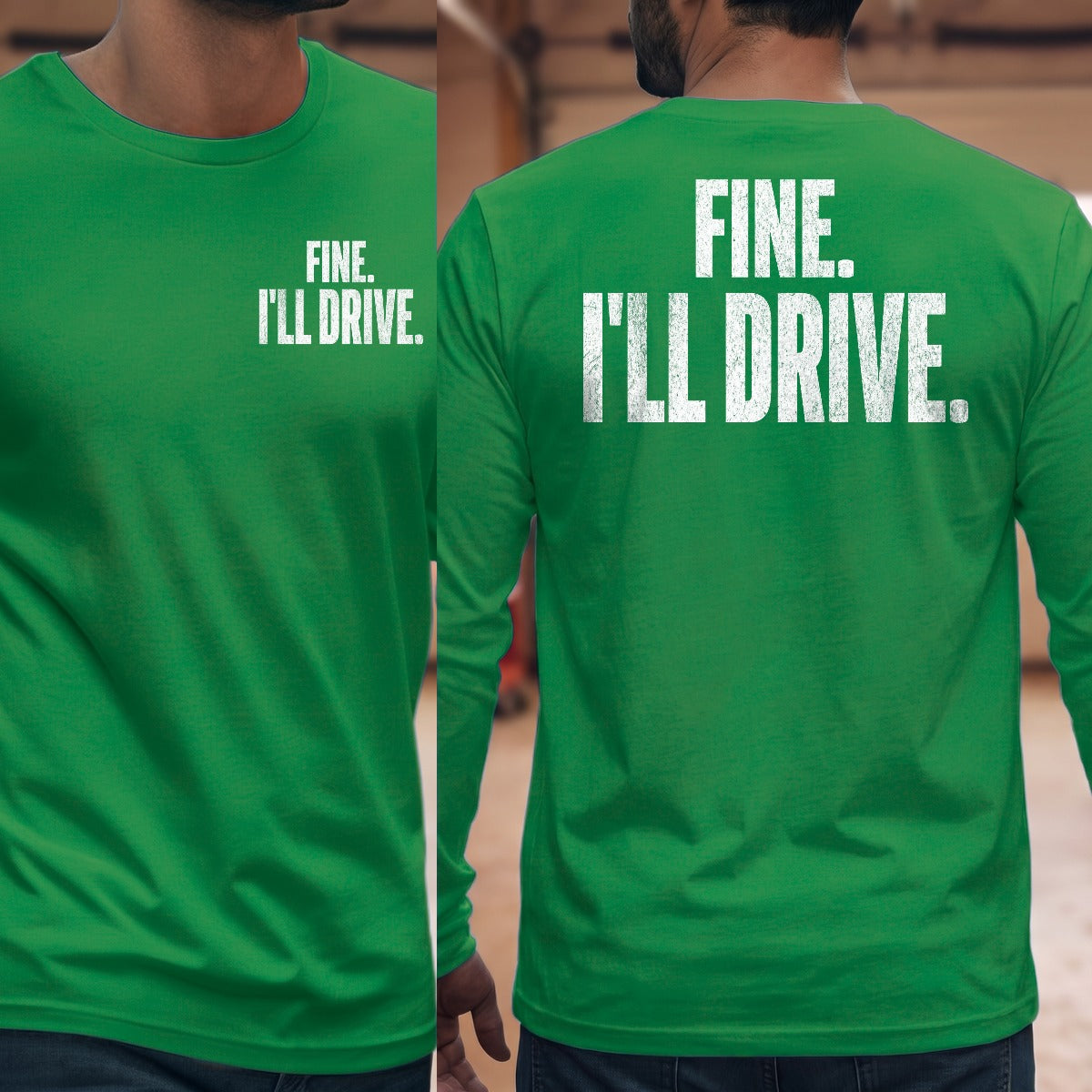 Irish Green | Front & Back
