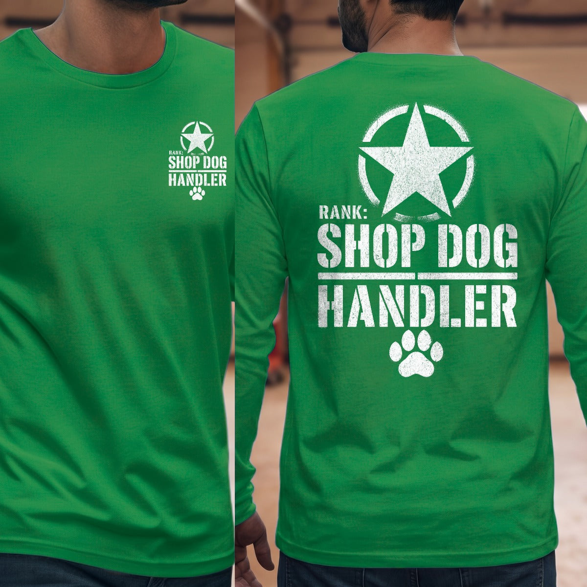 Irish Green | Front & Back