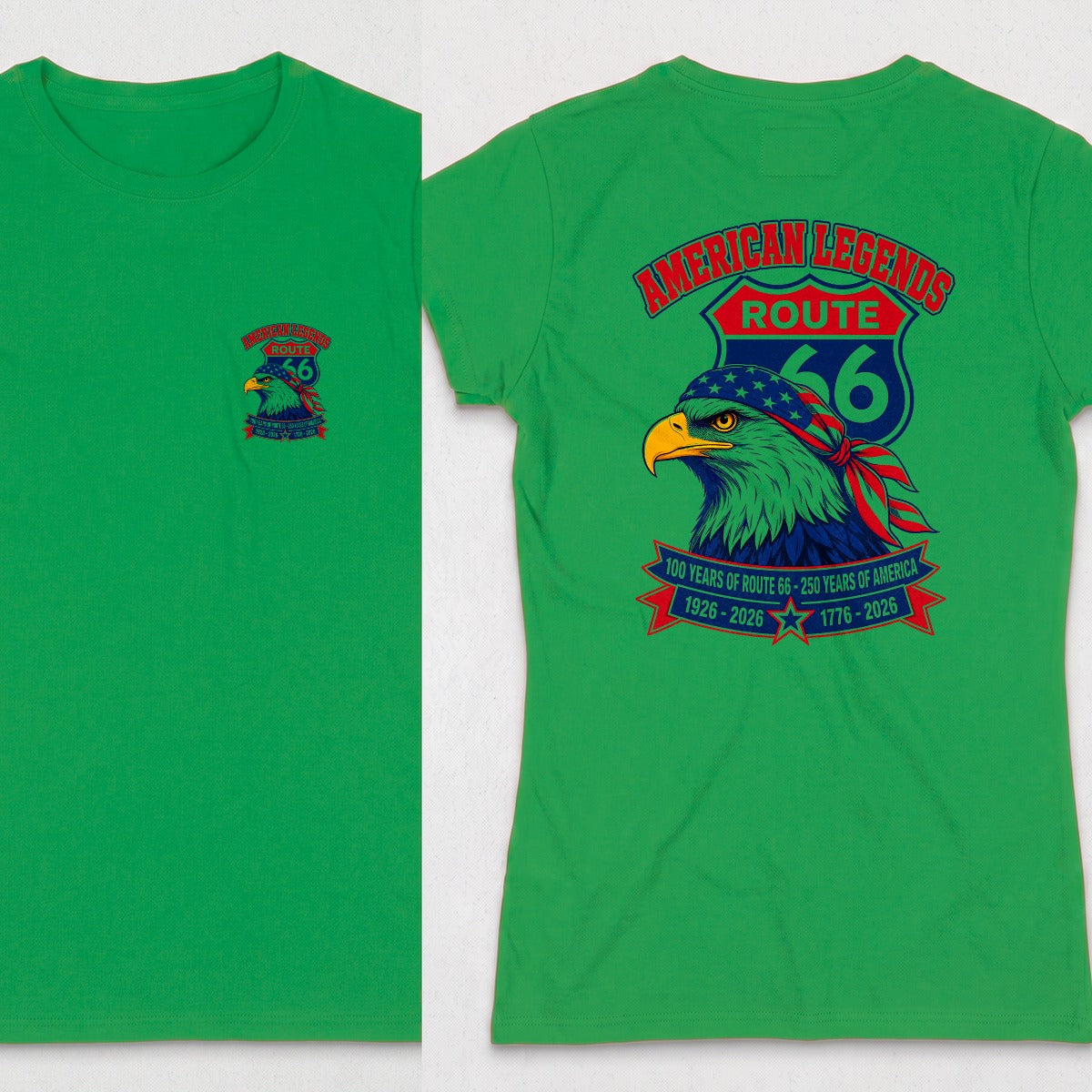 Irish Green | Front & Back