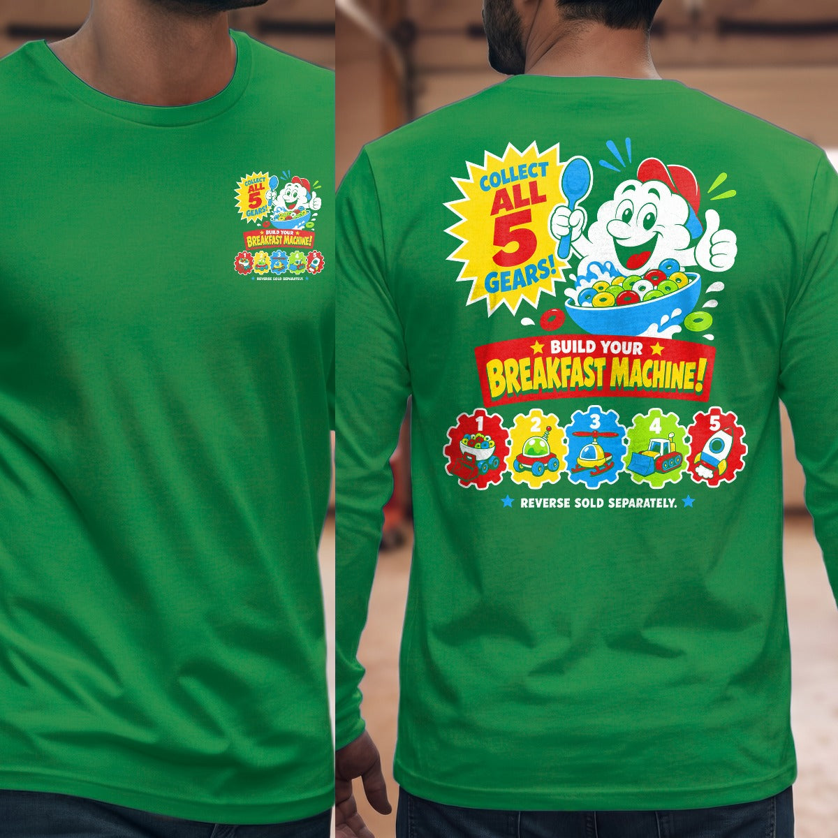 Irish Green | Front & Back