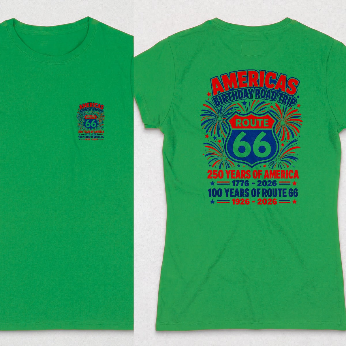 Irish Green | Front & Back