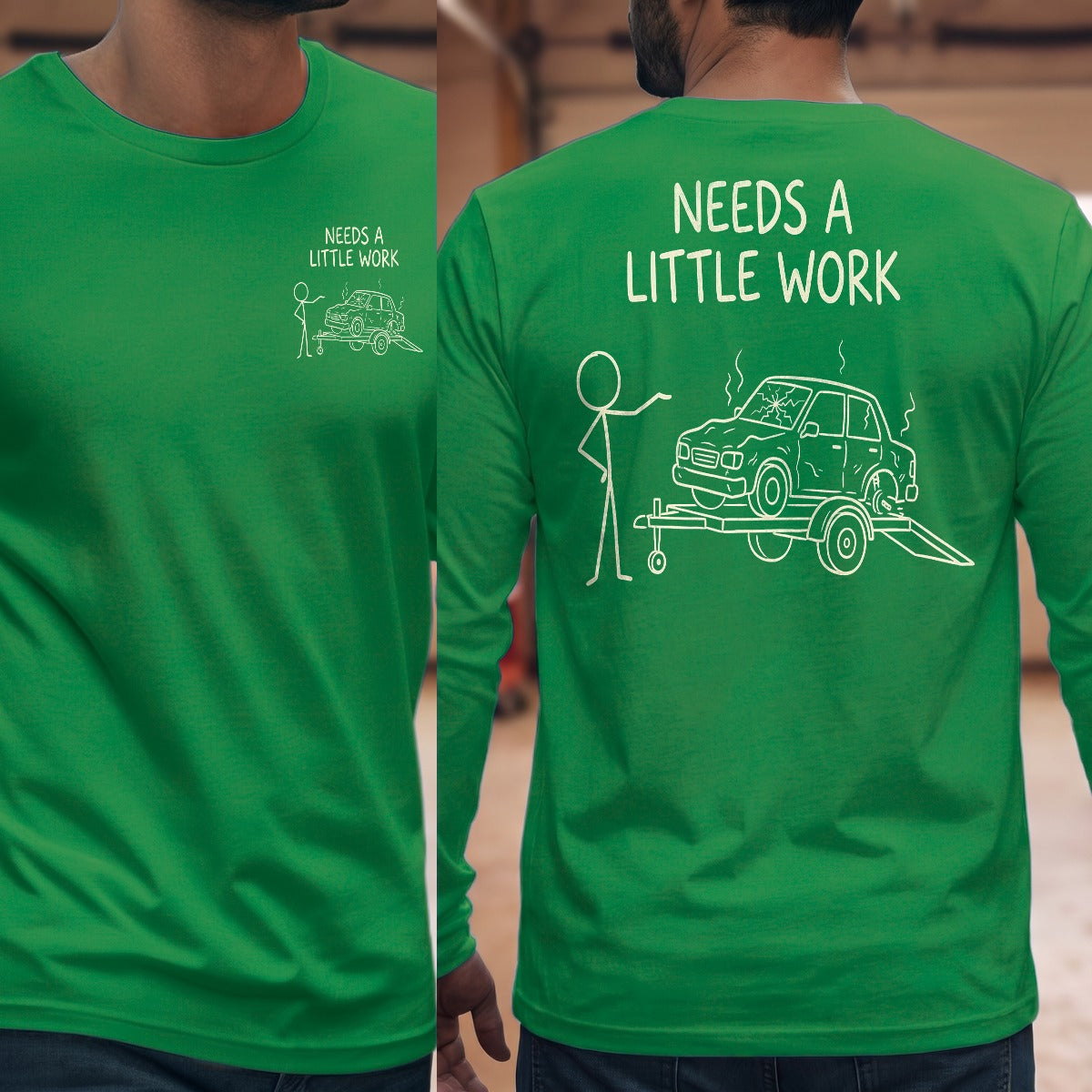Irish Green | Front & Back
