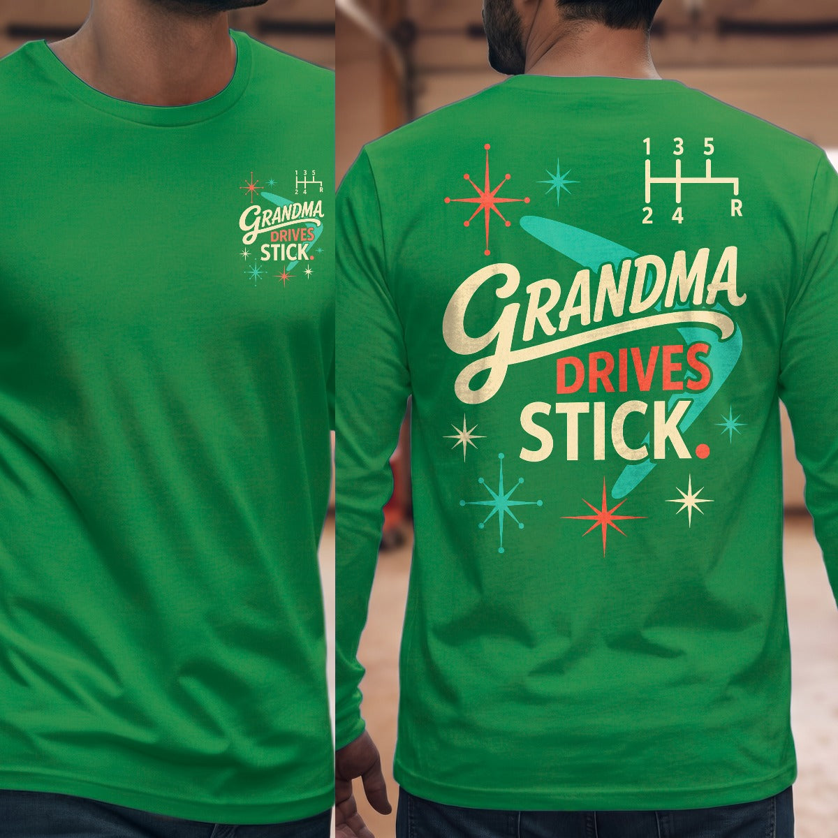 Irish Green | Front & Back