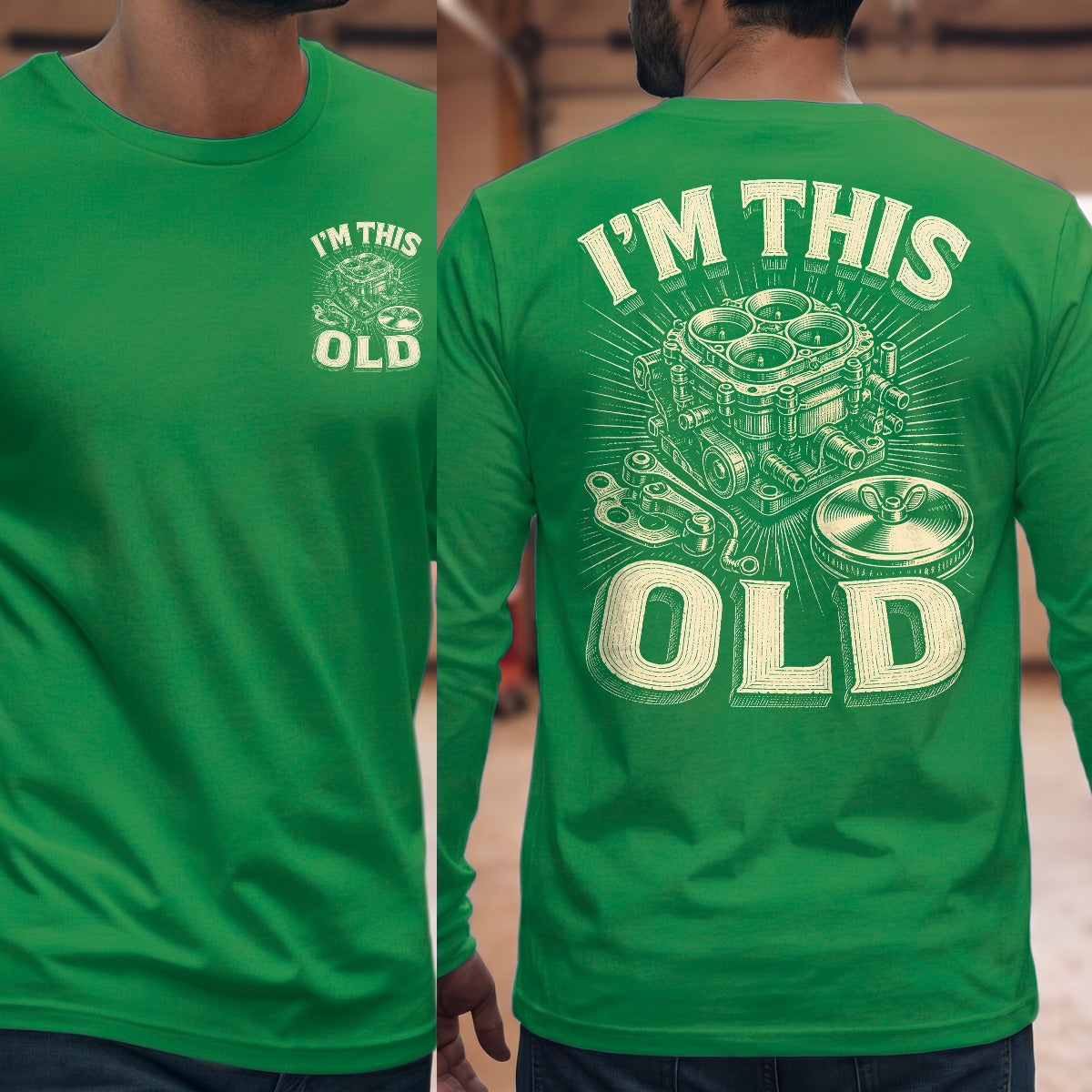 Irish Green | Front & Back