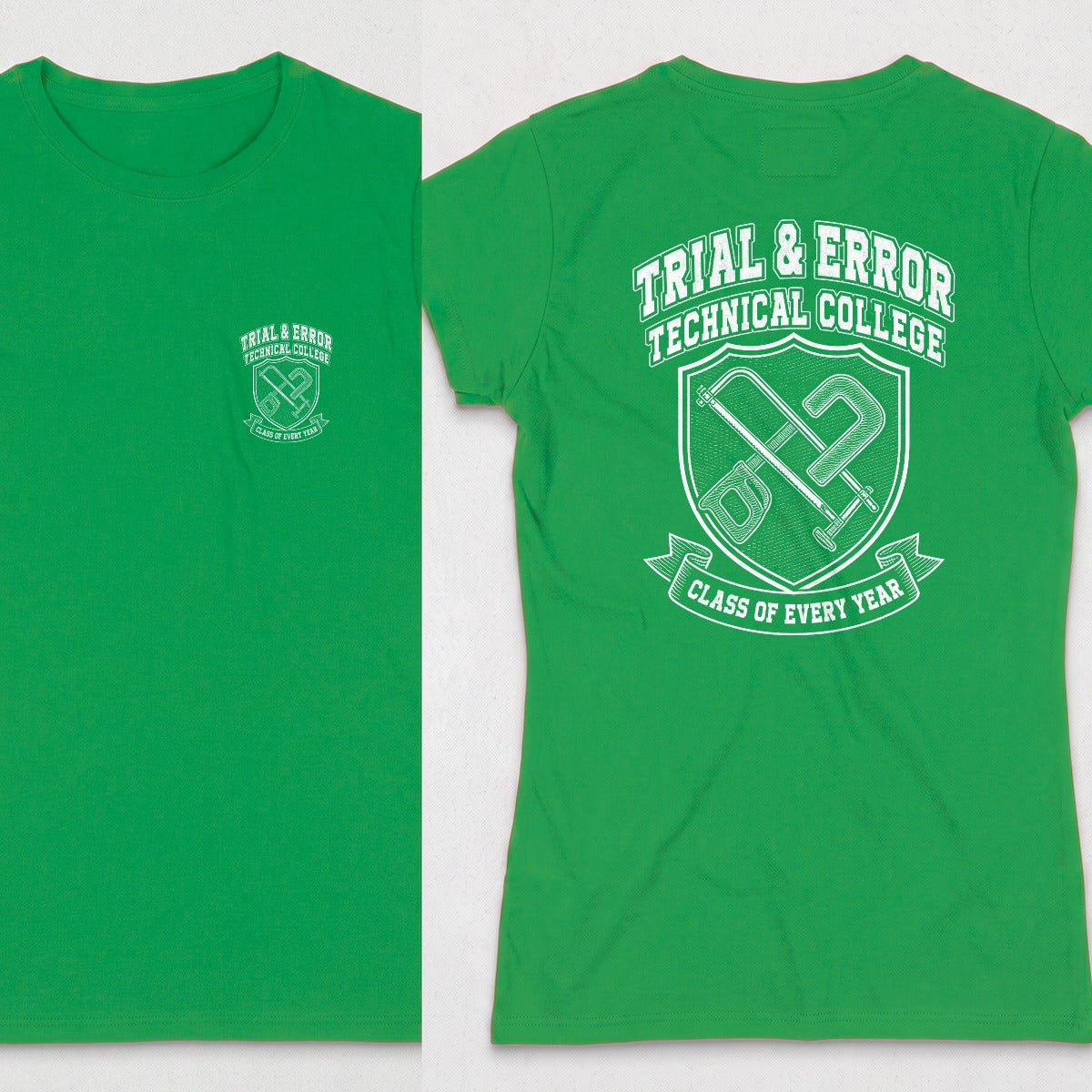 Irish Green | Front & Back