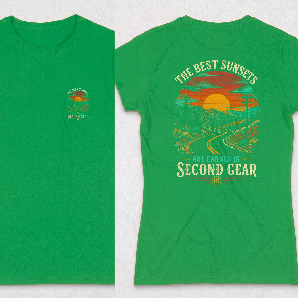 Irish Green | Front & Back