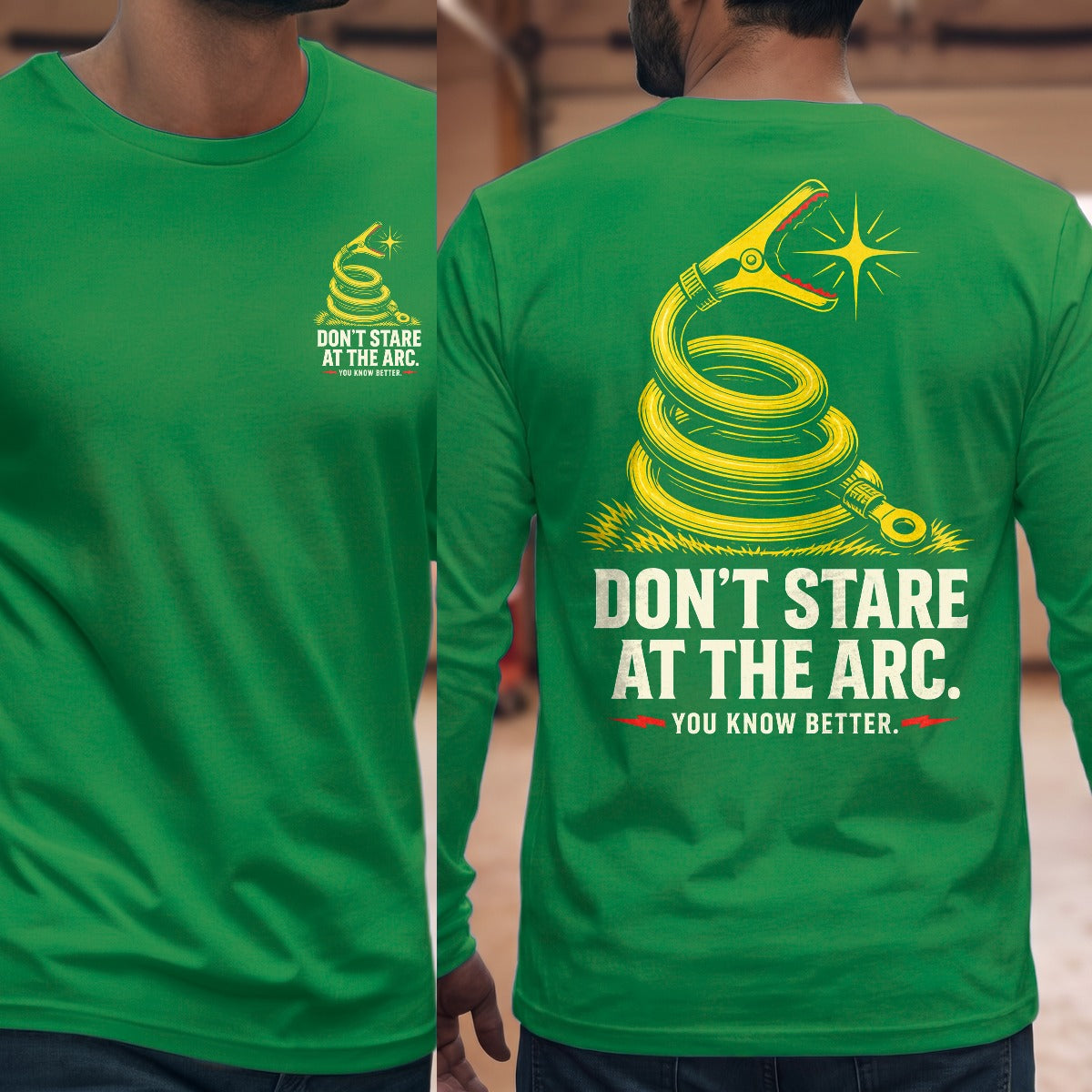 Irish Green | Front & Back