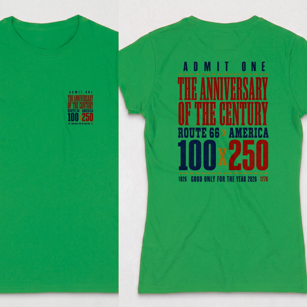 Irish Green | Front & Back
