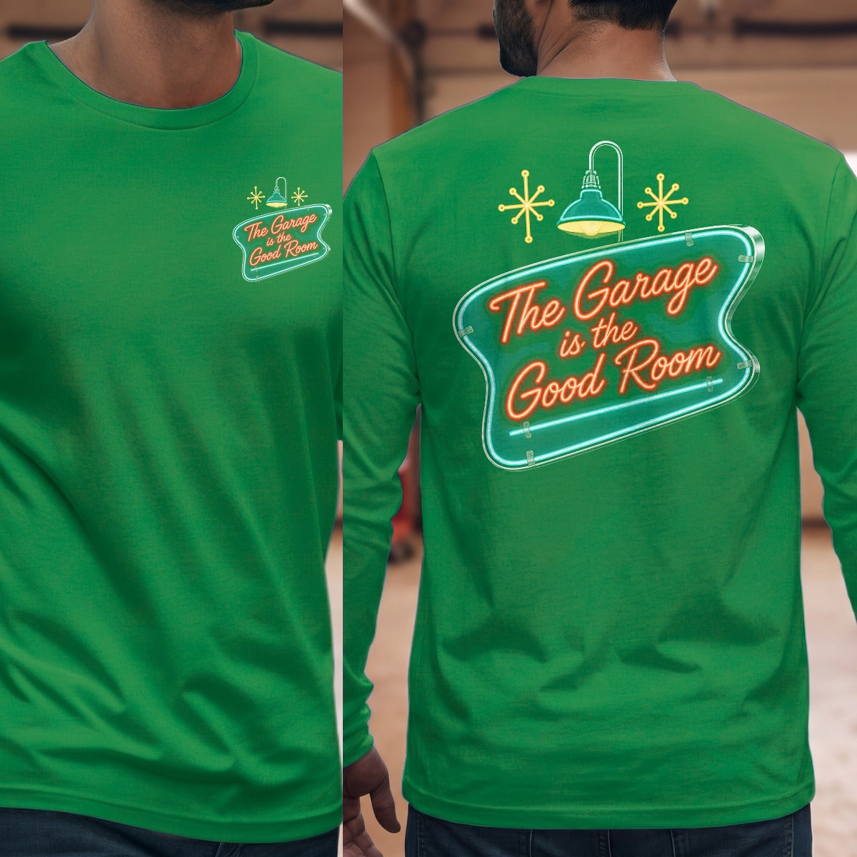 Irish Green | Front & Back