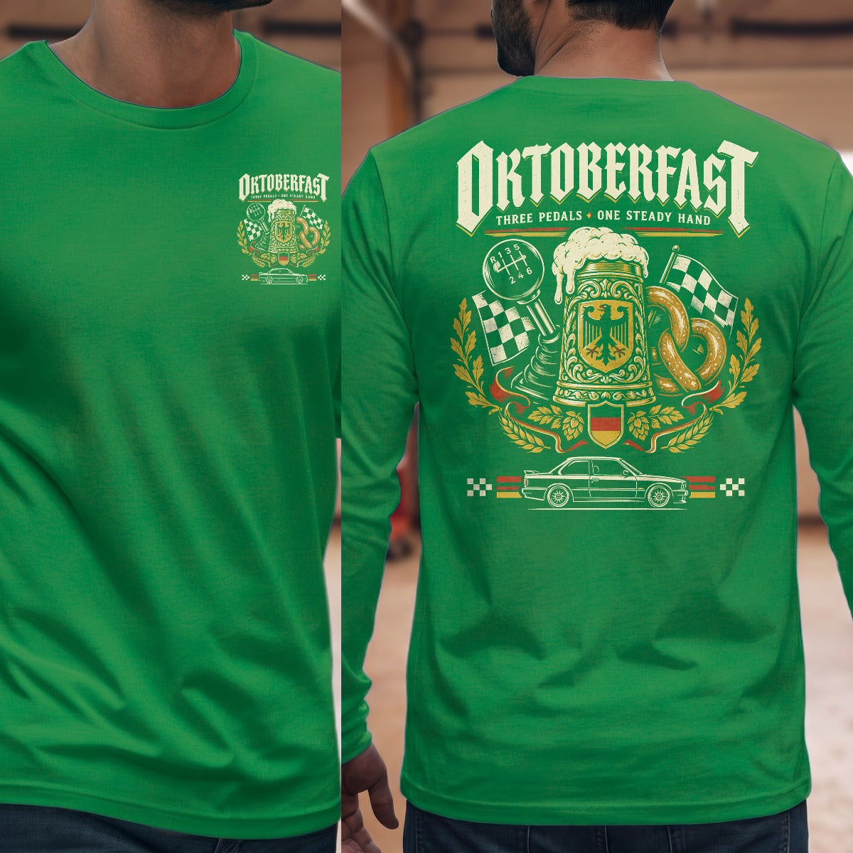 Irish Green | Front & Back