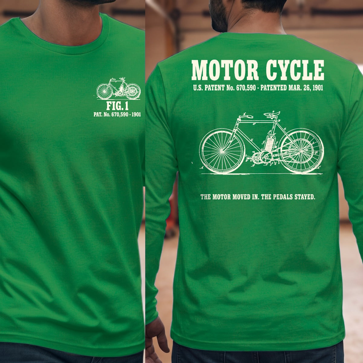 Irish Green | Front & Back