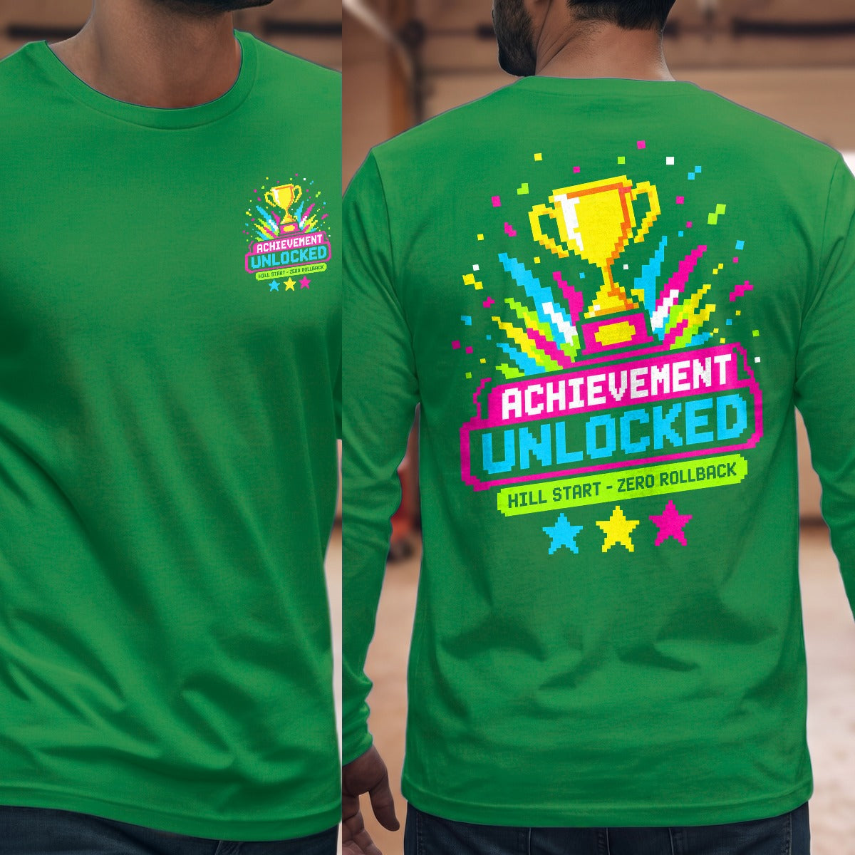 Irish Green | Front & Back