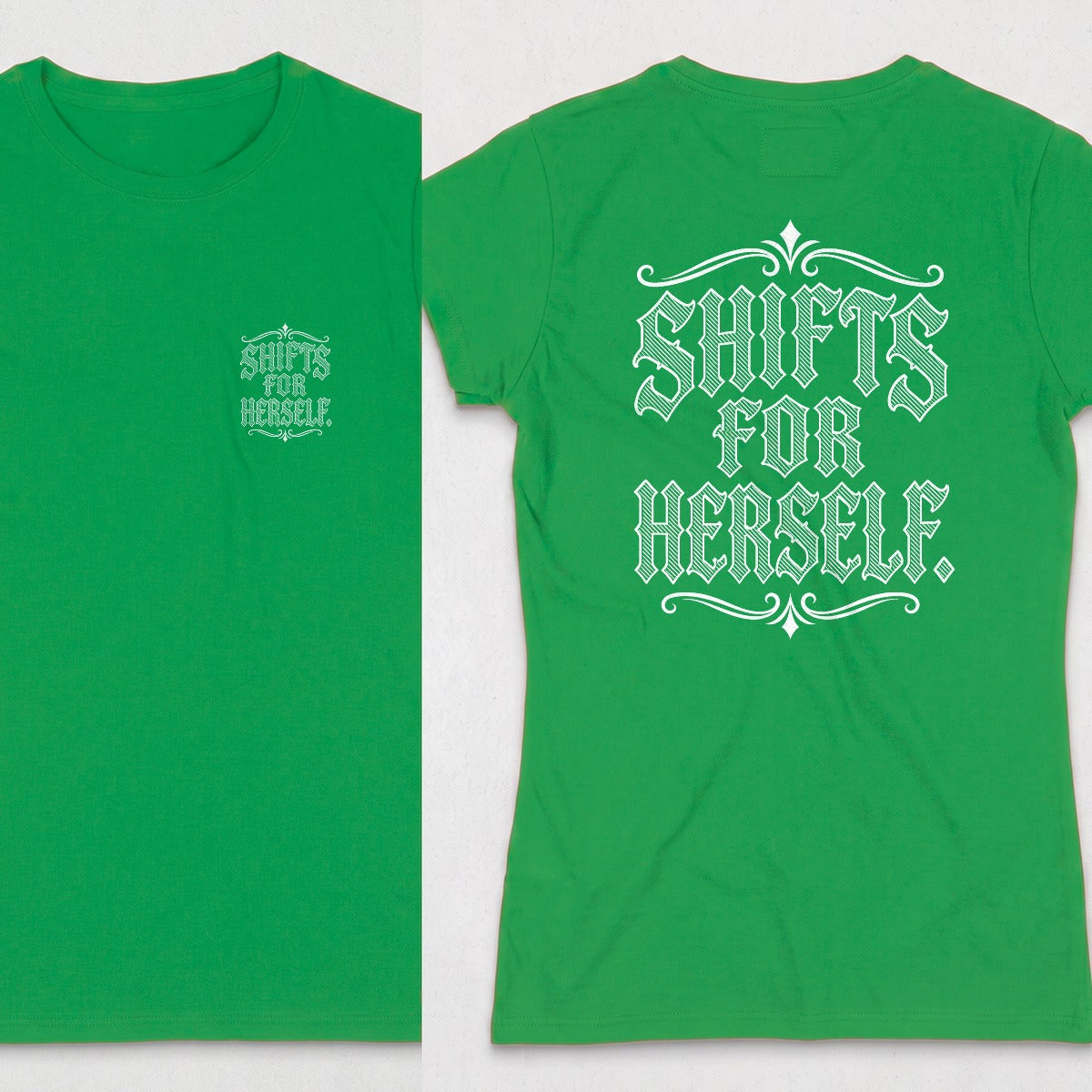 Irish Green | Front & Back