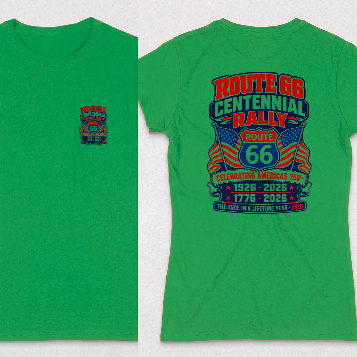 Irish Green | Front & Back