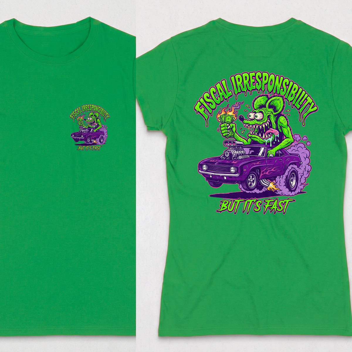 Irish Green | Front & Back