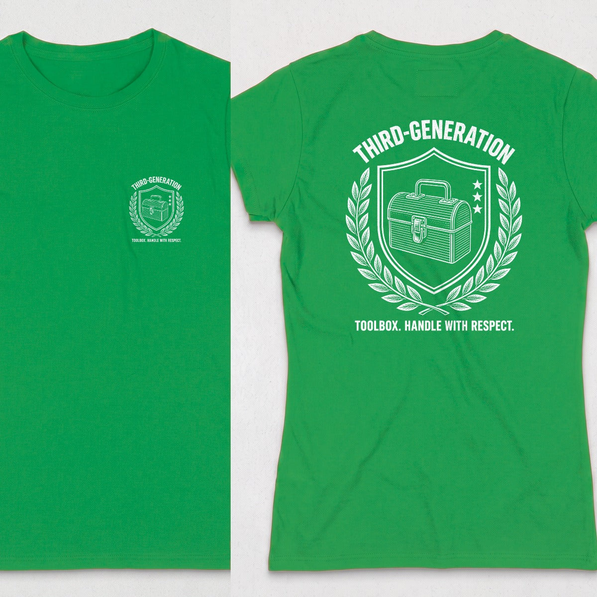 Irish Green | Front & Back