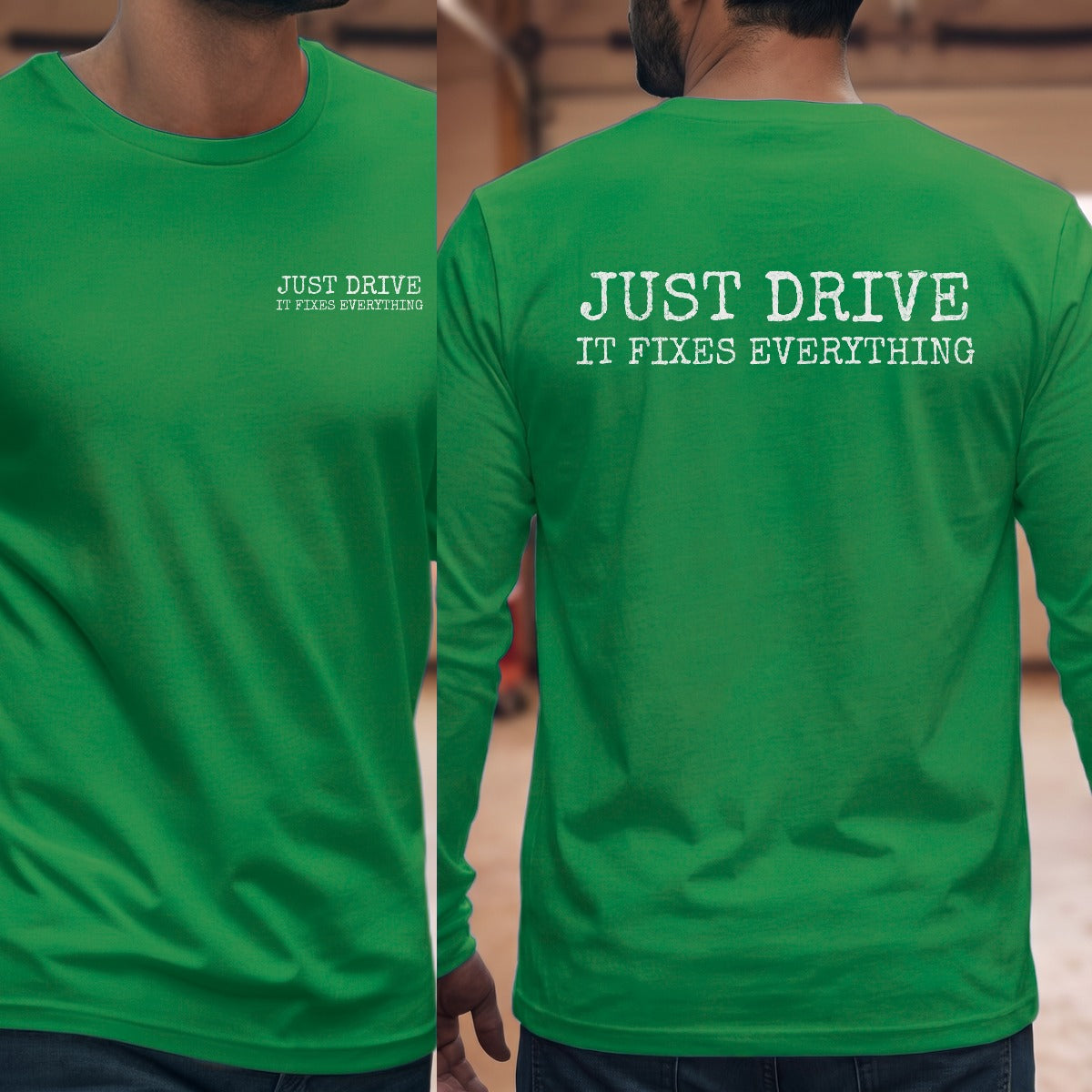 Irish Green | Front & Back