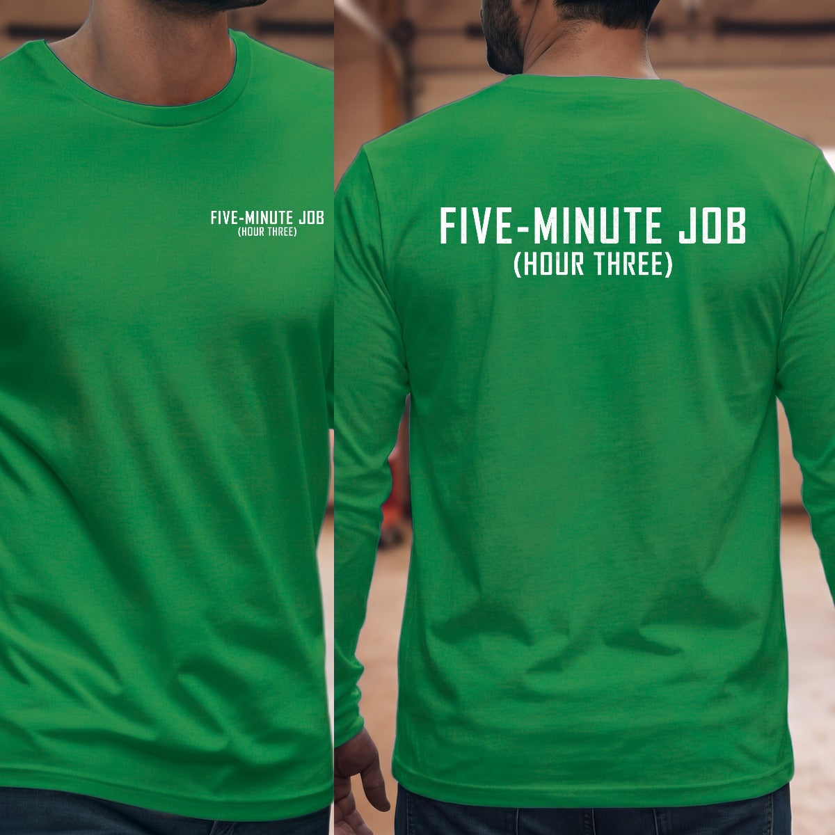 Irish Green | Front & Back