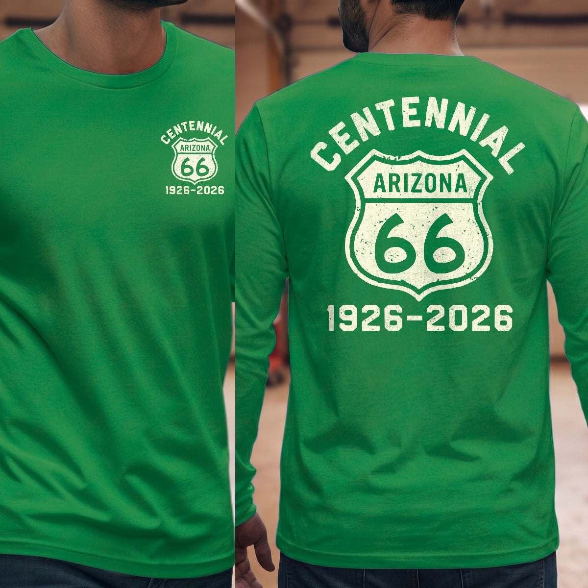 Irish Green | Front & Back