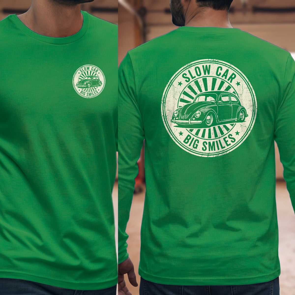 Irish Green | Left Chest + Back