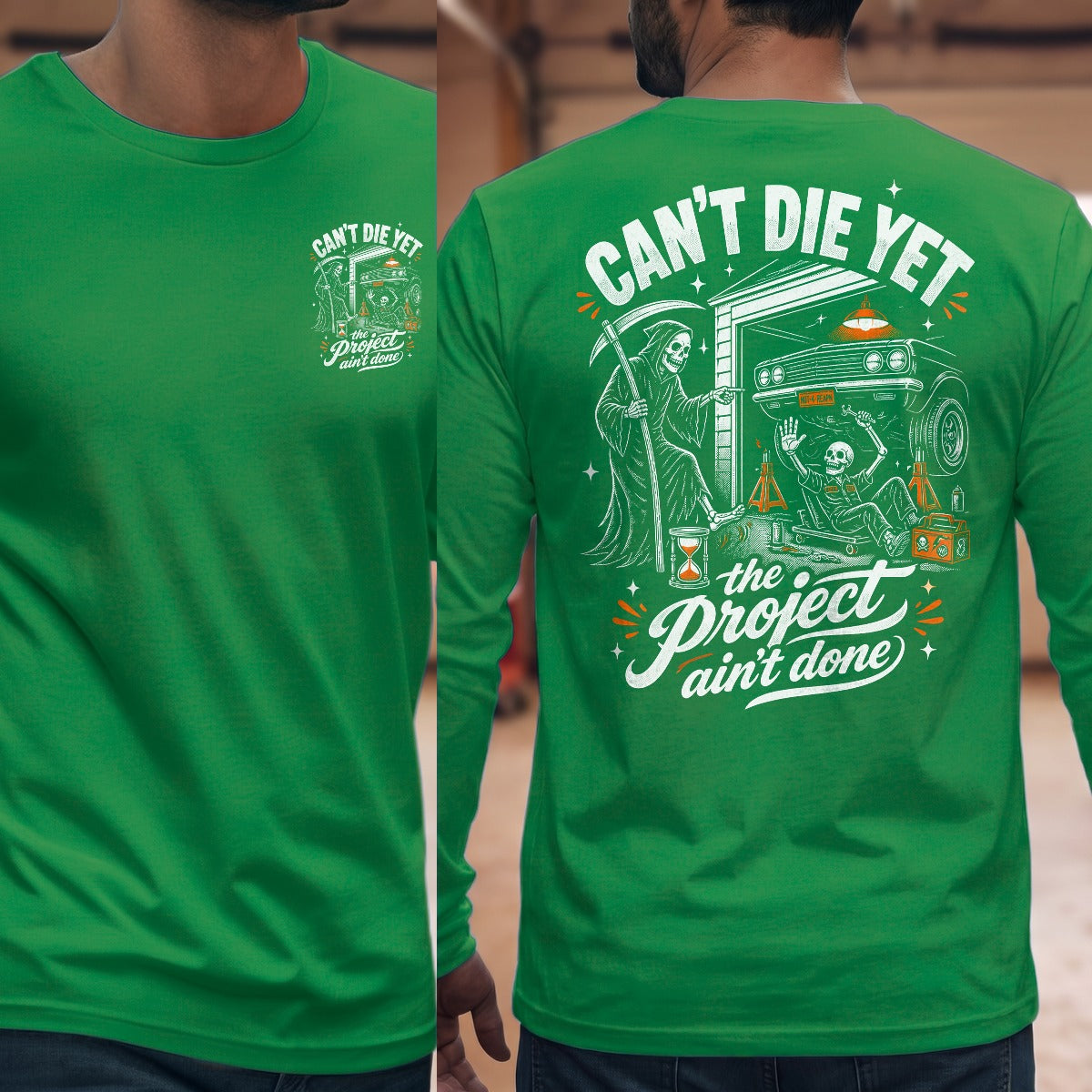 Irish Green | Front & Back