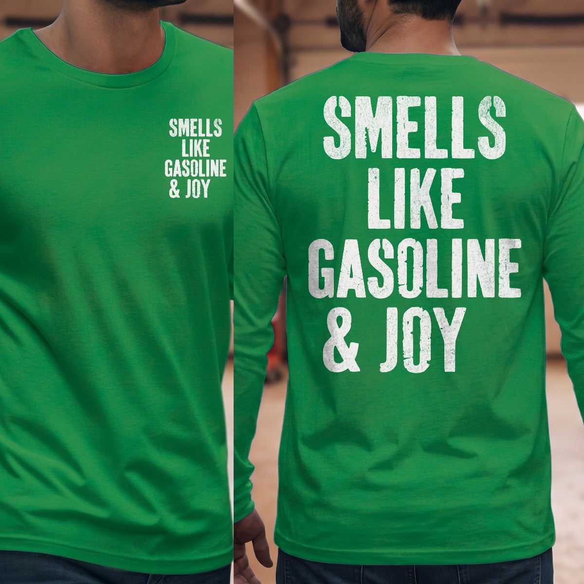 Irish Green | Front & Back