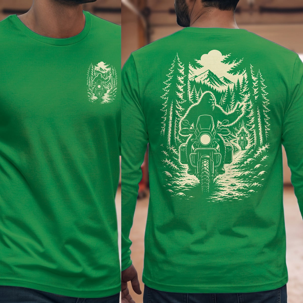 Irish Green | Front & Back