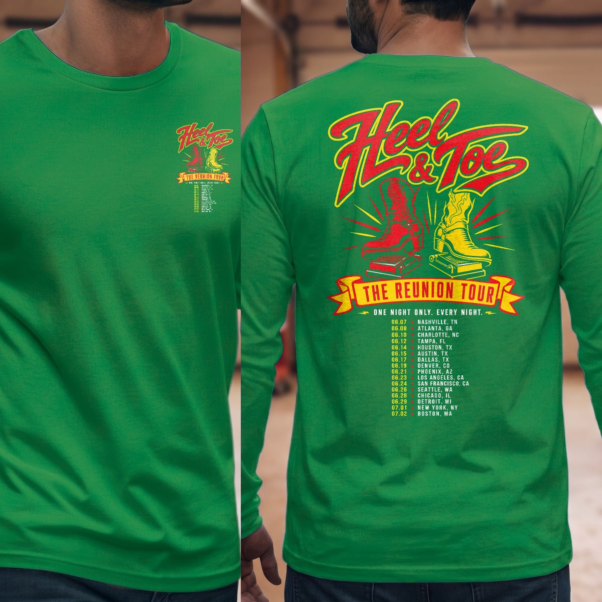 Irish Green | Front & Back