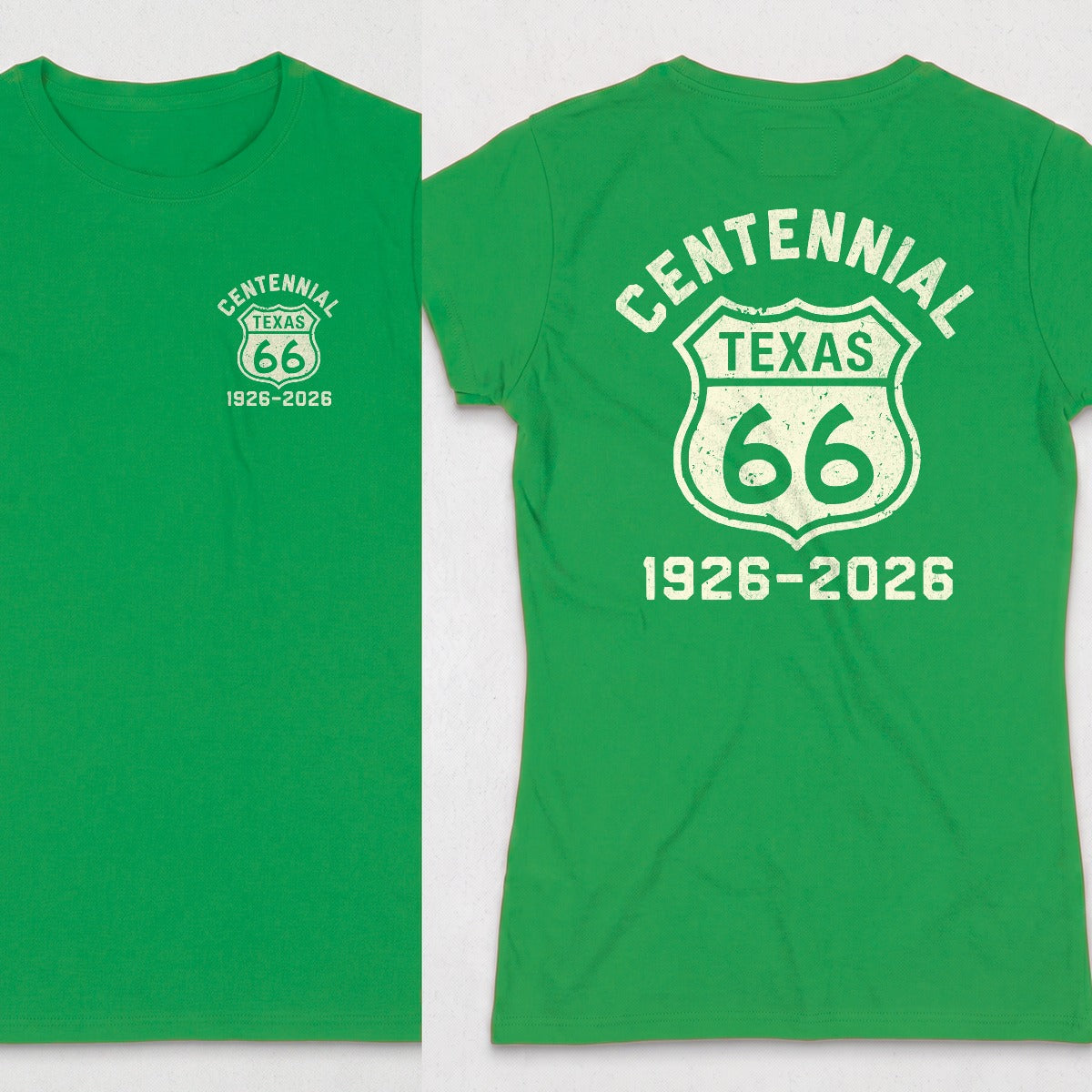 Irish Green | Left Chest + Back