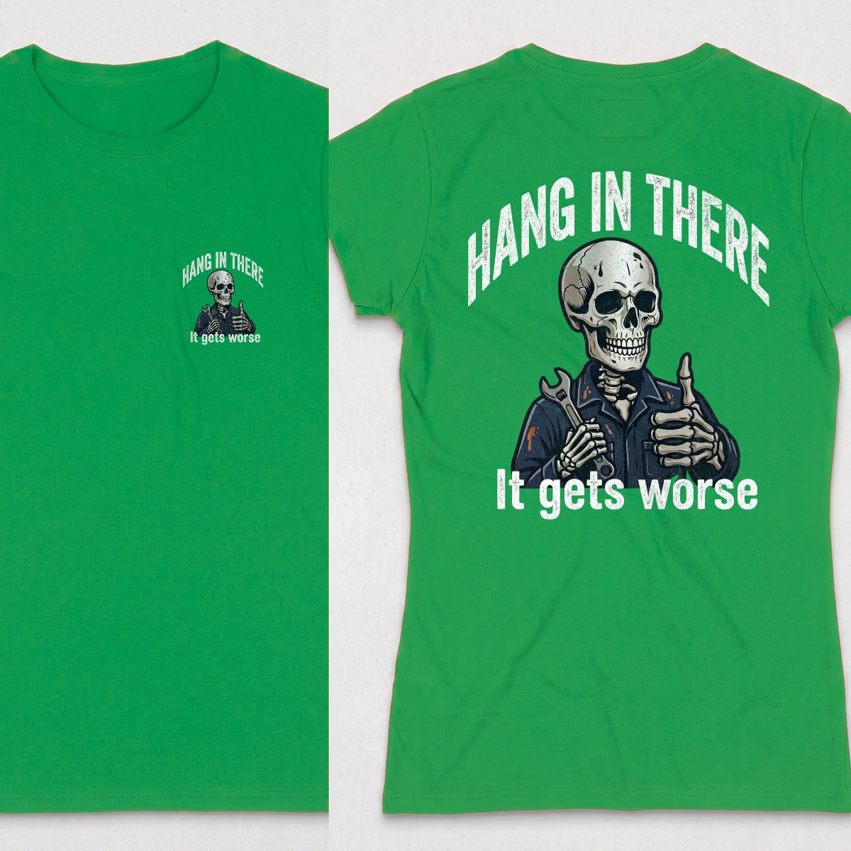 Irish Green | Front & Back